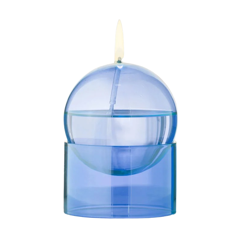Studio About Standing Oil Bubble Low Tube Blue