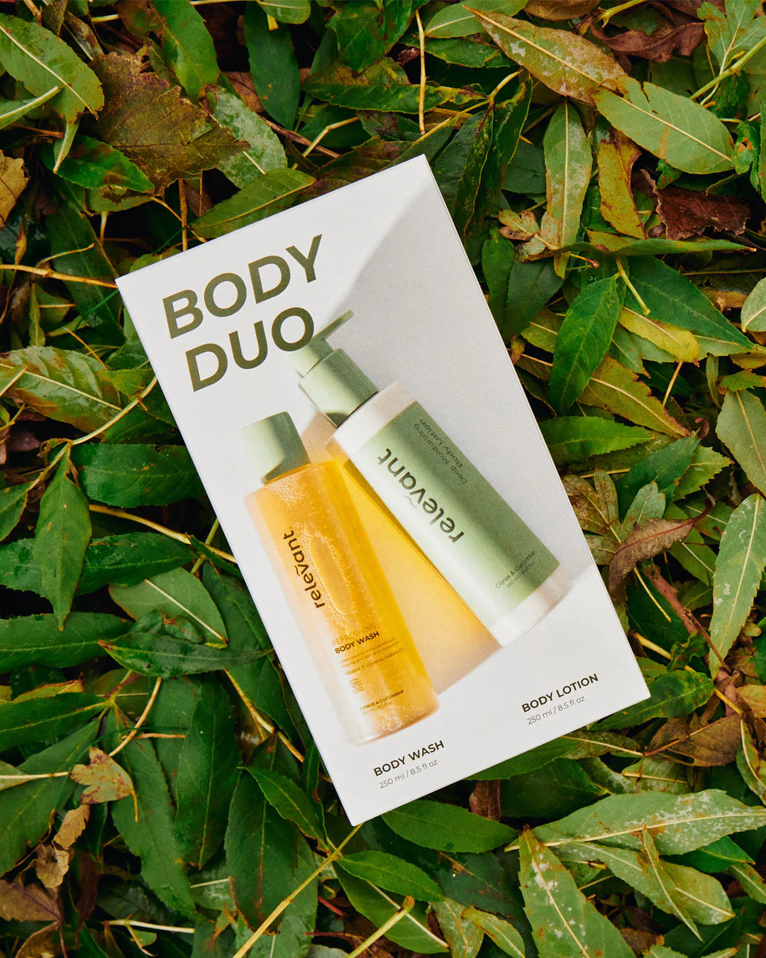 Relevant Citrus & Cucumber Body Duo