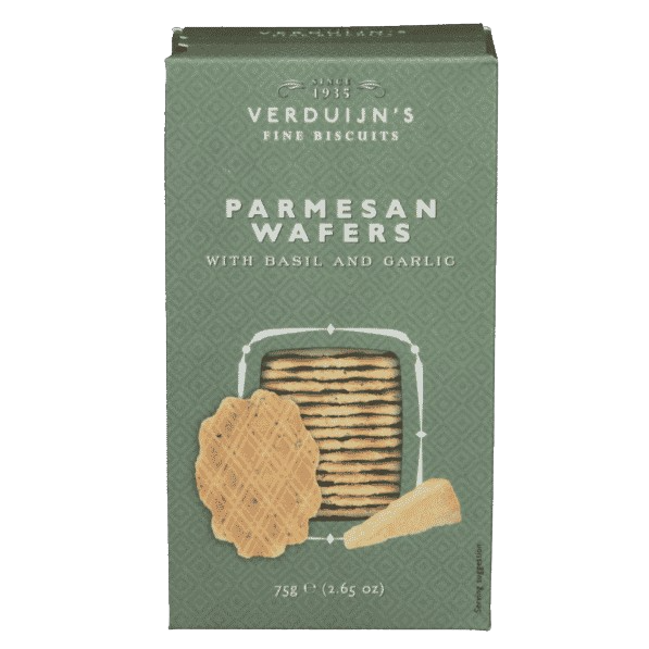 Verduijn's Fine Buiscuits med Parmesan og Basilikum