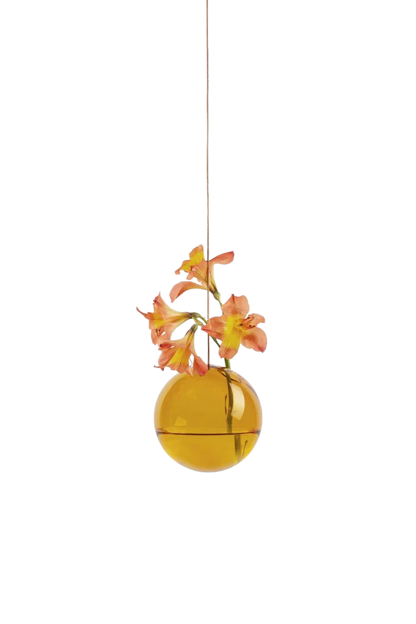 Studio About Hanging Flower Bubble Medium Amber