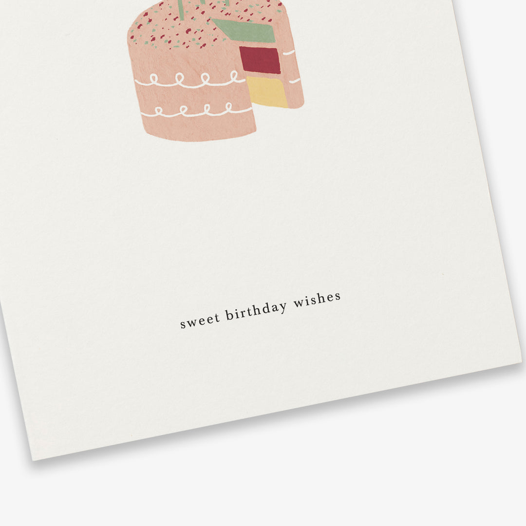 Kartotek Copenhagen Postkort - Sweet Birthday Wishes