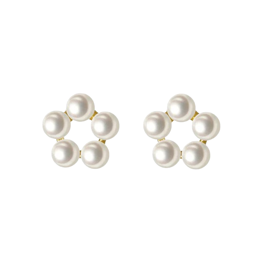 AndCopenhagen Pearl Flower Stud Phine Sterlingsølv