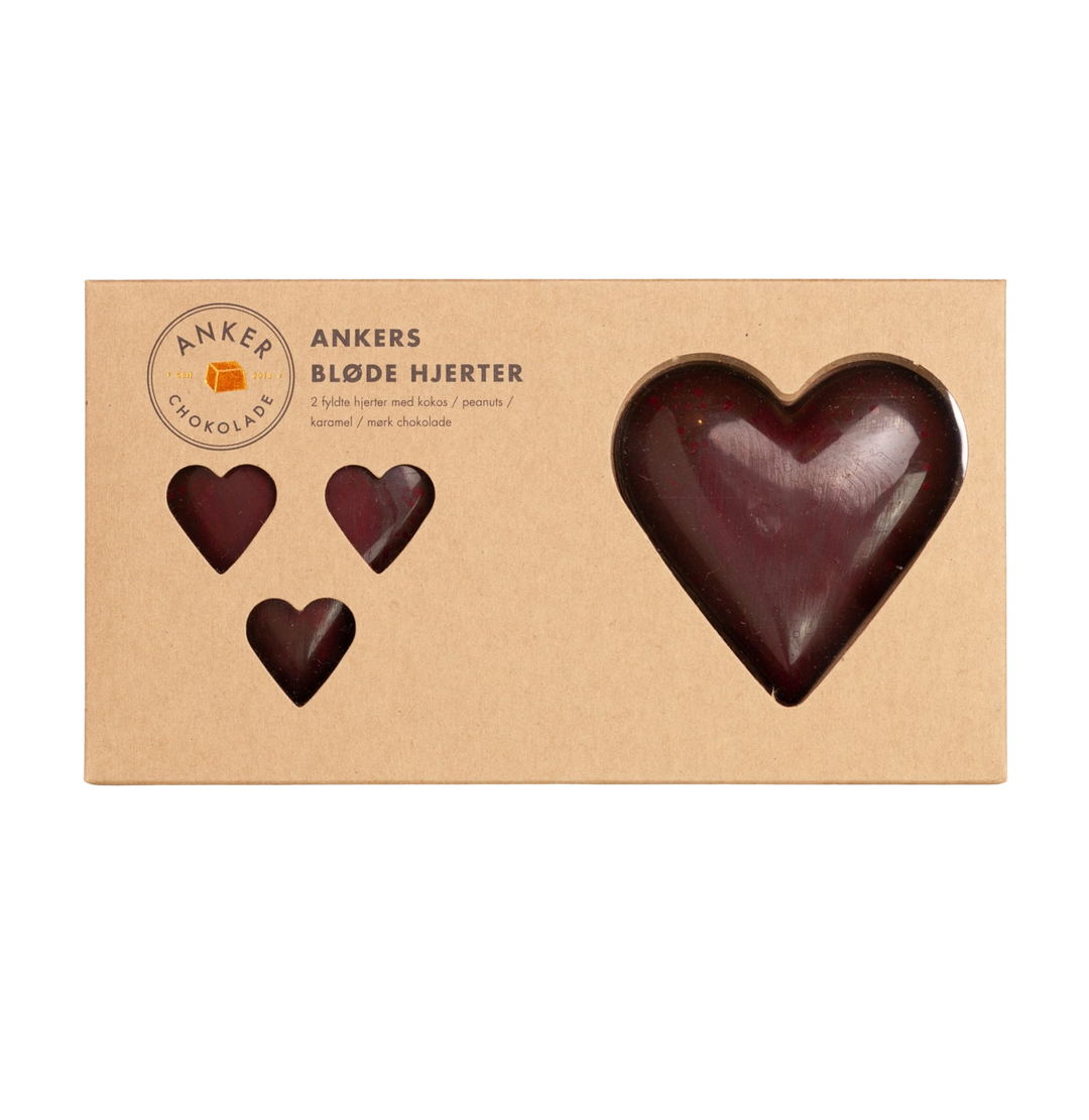 Ankers Chokolade - Ankers Bløde Hjerter