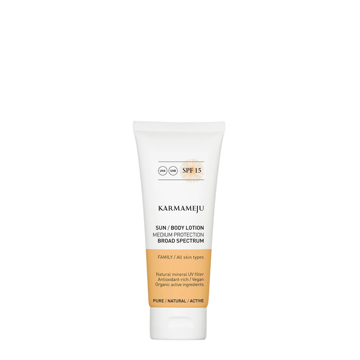 Karmameju Solcreme SPF 15 Travel Size 100 ml.