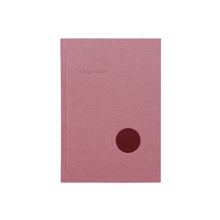Kartotek Hardcover Journal Rose
