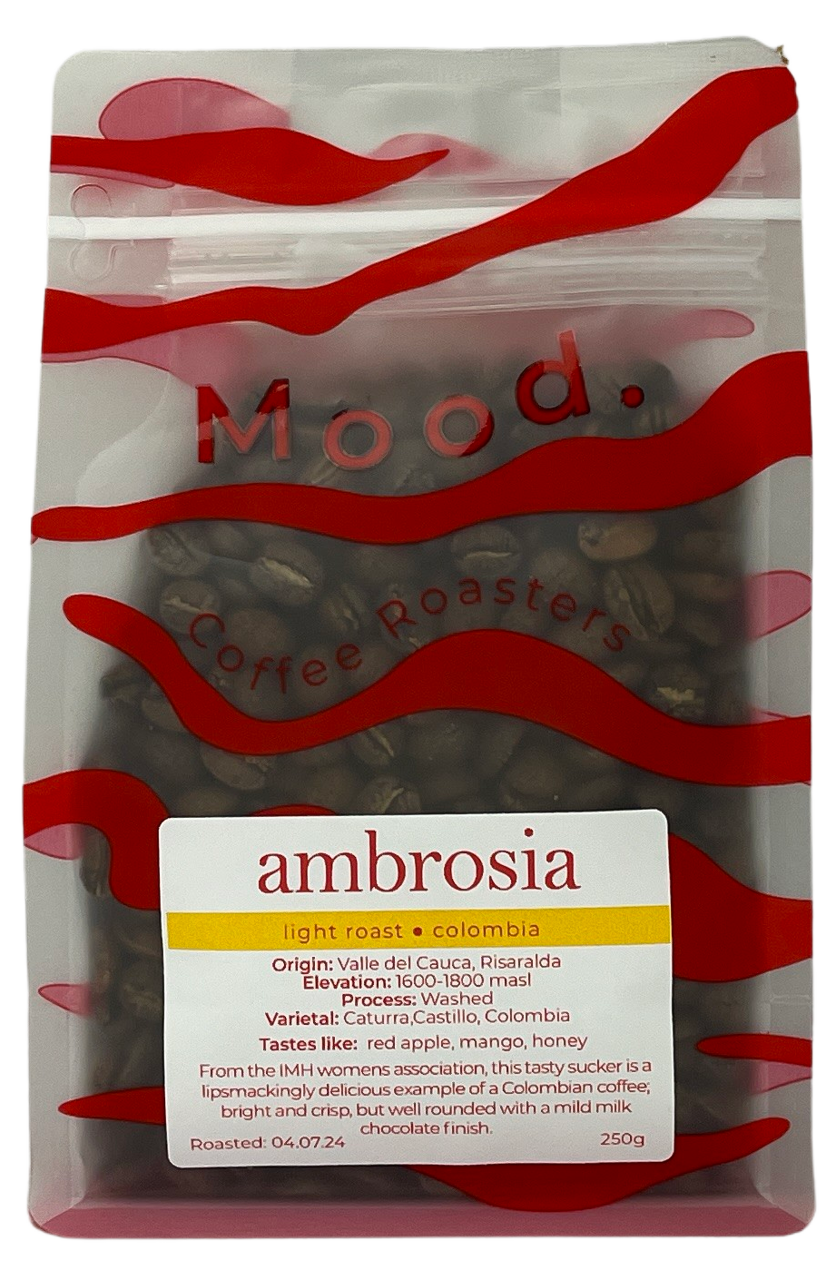 Mood Coffee Roasters Ambrosia - Colombia Filter Blend 250g