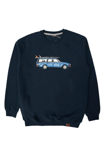 Lakor Getaway Car Sweatshirt Navy