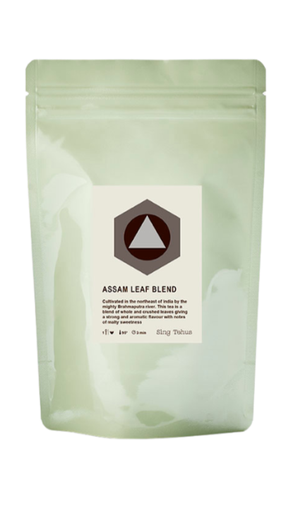 Sing Tehus Assam Leaf Blend Te 100g.