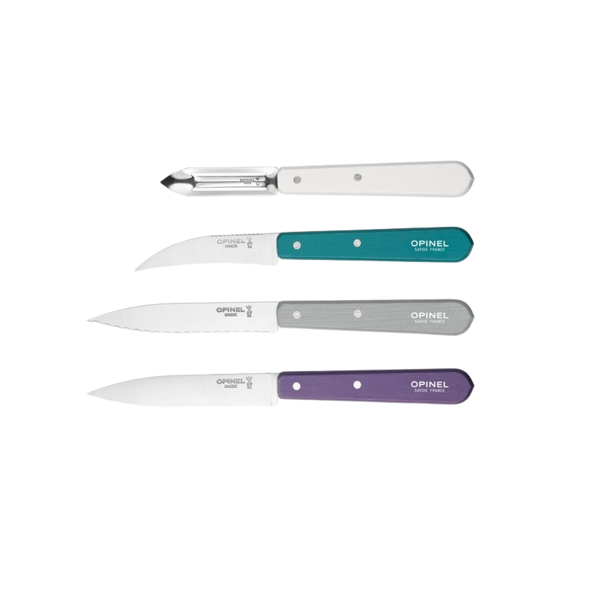 Opinel Art Decó 4 Essentielle Knive Sæt