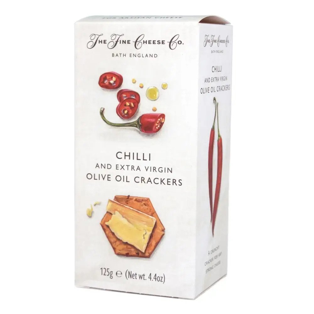 The Fine Cheese Co. Crackers med Chili & Olivenolie