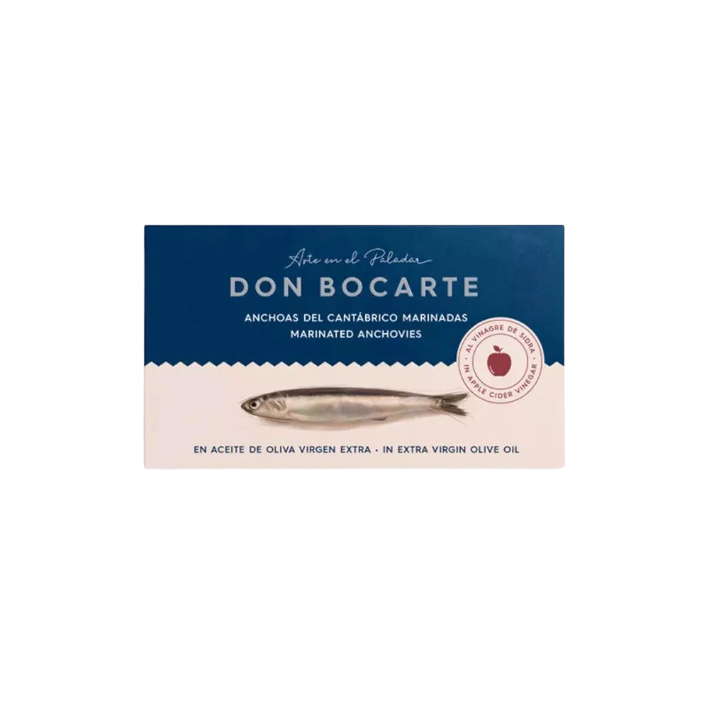 Don Bocarte Ansjosfilet i extra jomfru olivenolie og æblecidereddike