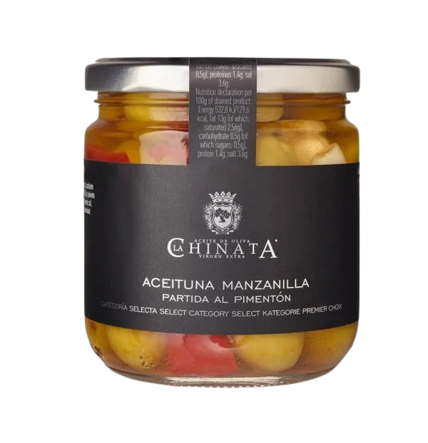 La Chinata Manzanilla Oliven med Paprika