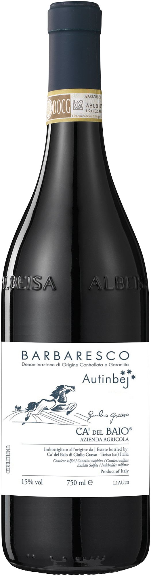 Barbaresco Autinbej DOCG ca' del Baio 2021