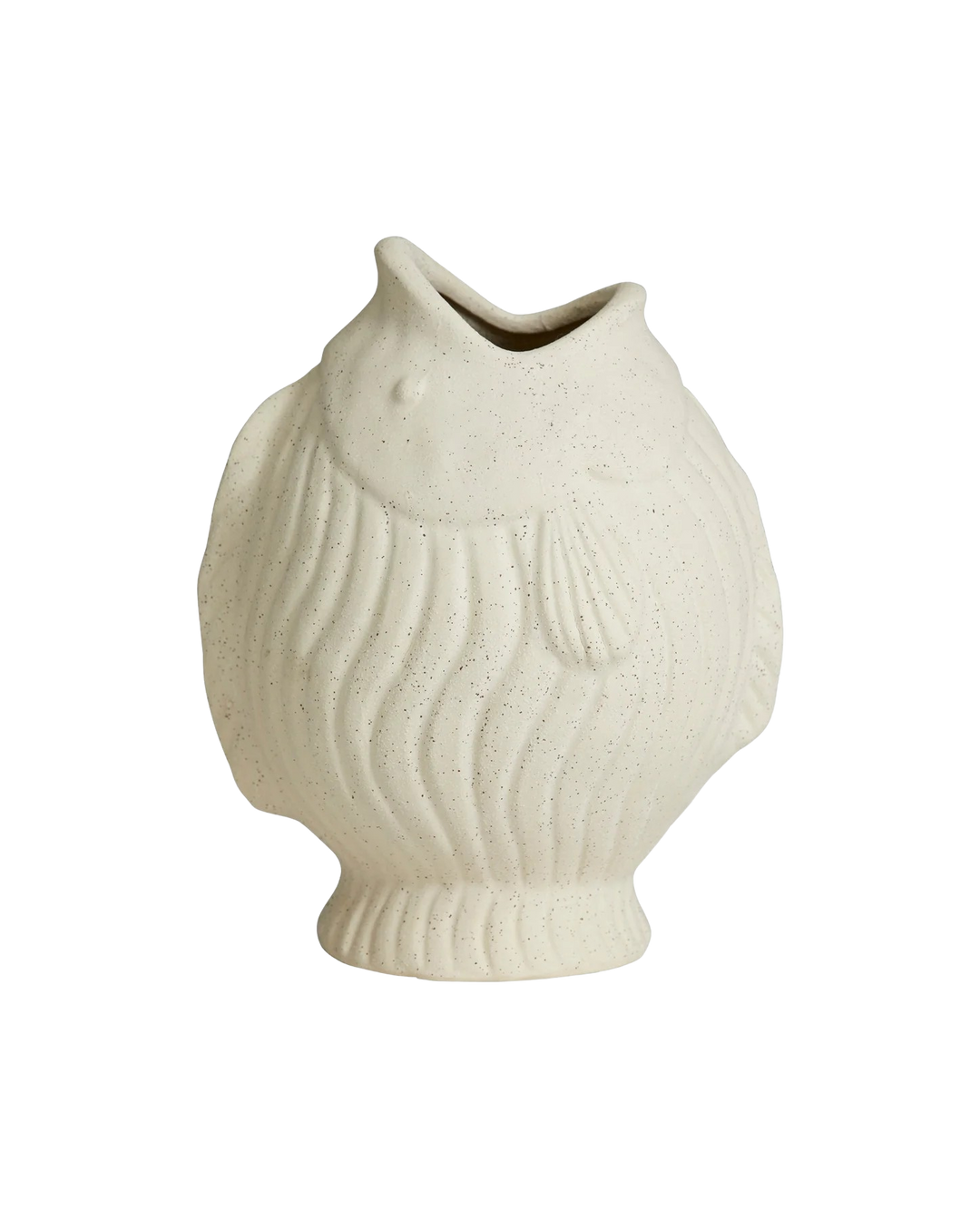 Nordal, DUCIE fish vase, L, white