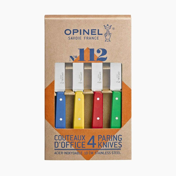 Opinel Box 4 Klassiske knive i farver