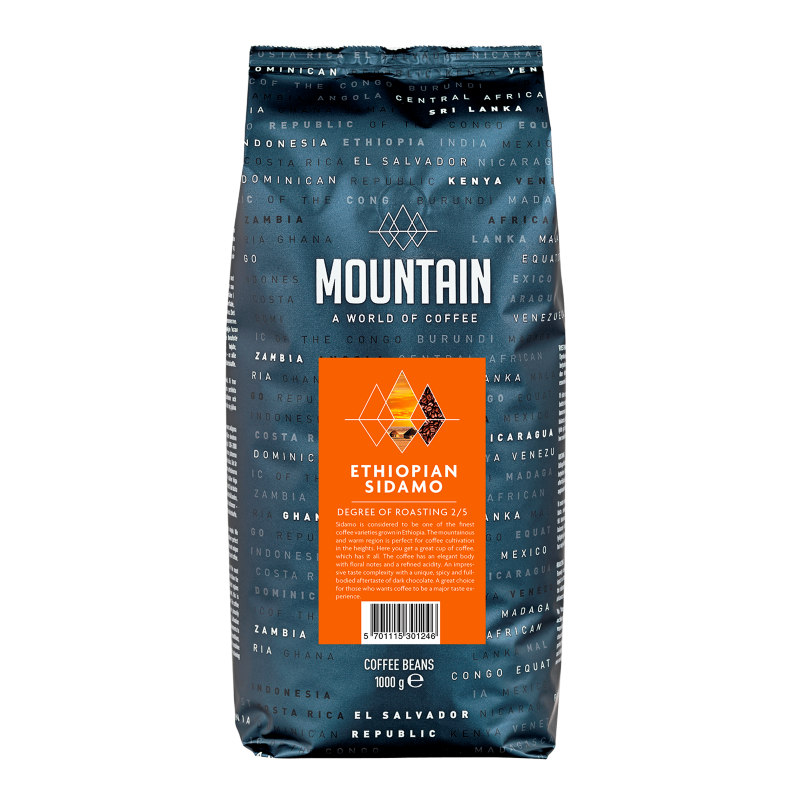 Mountain Ethiopian Sidamo 1000g