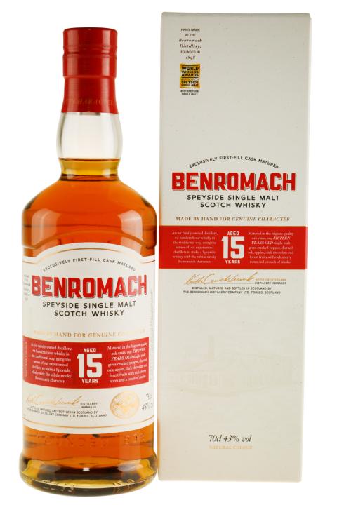 Benromach Single Malt Scotch Whisky 15 Years