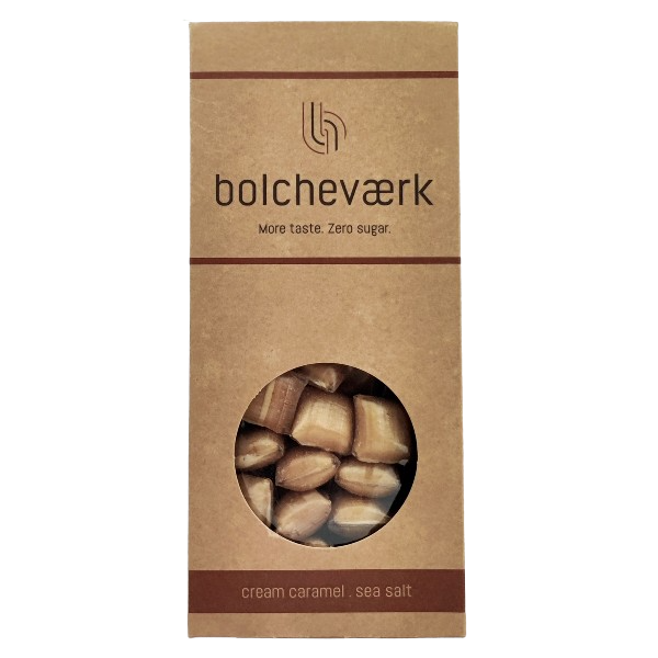 Bolcheværk - Flødekaramel & Havsalt Sukkerfri Bolcher