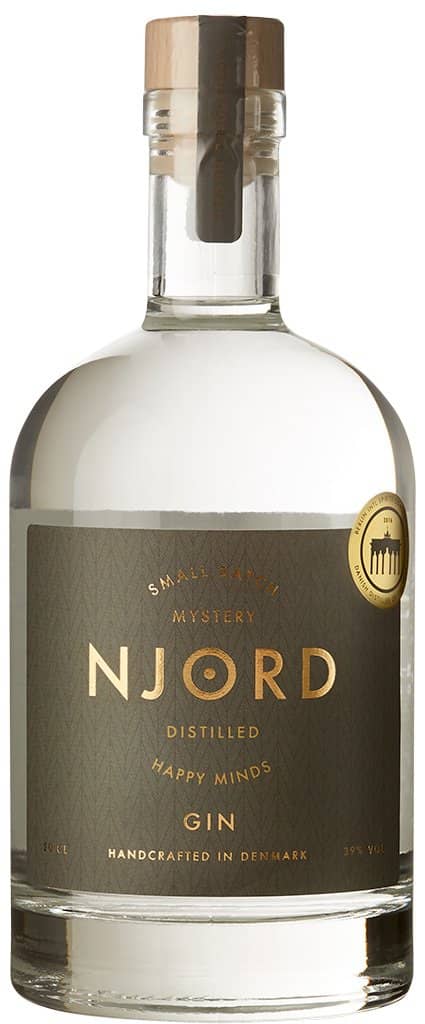 Njord Distilled Happy Minds Gin