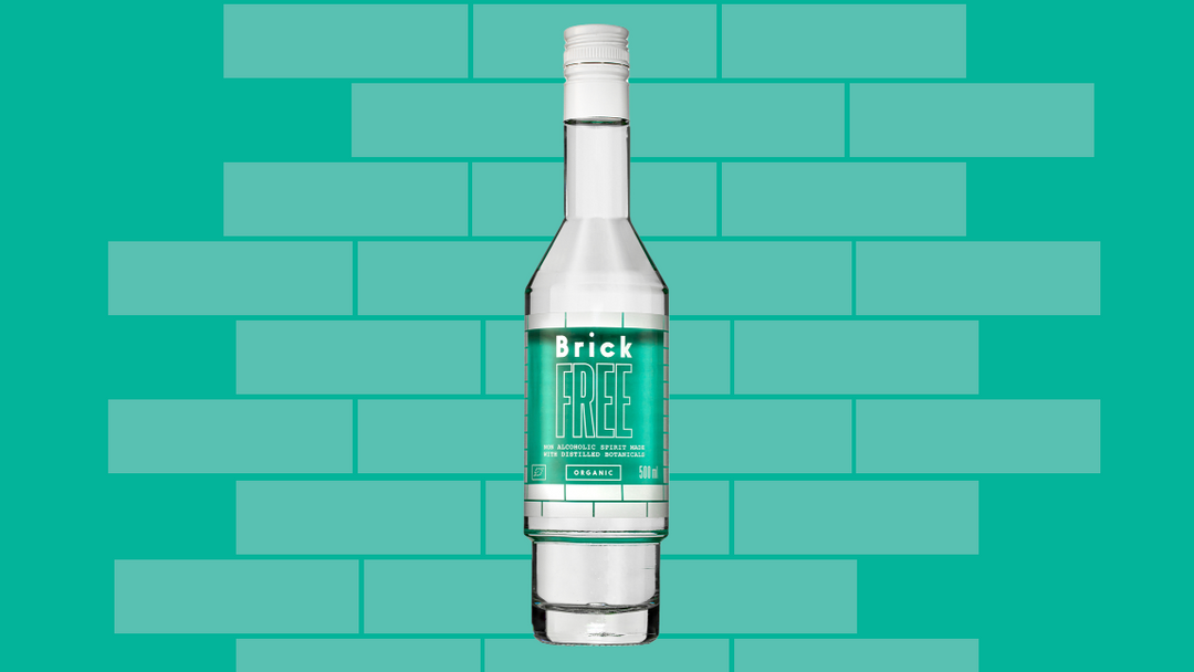 Brick Free Gin Organic "alkoholfri Gin" 50cl