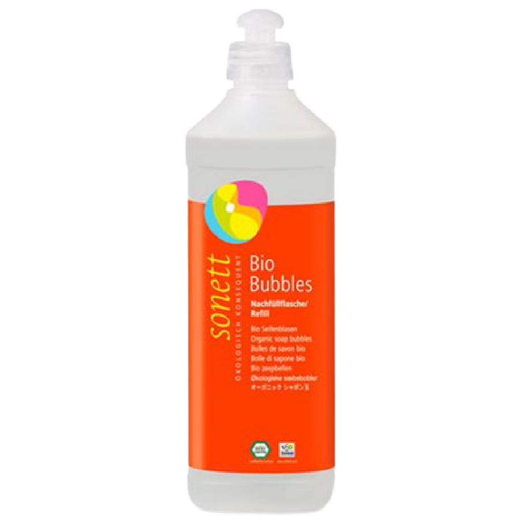 Sonett Sæbebobler Bio Bubbles Refill 500 ml.