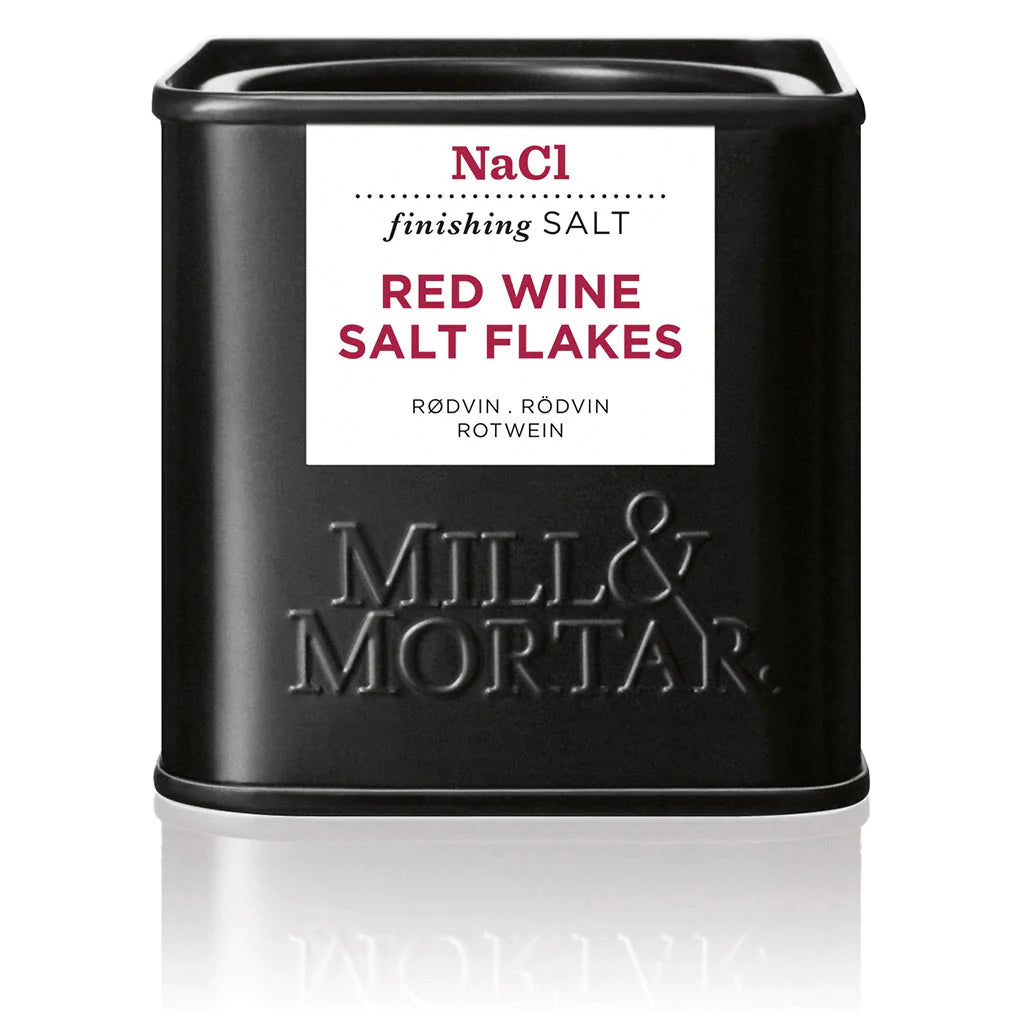Mill & Mortar Red Wine Salt Flakes