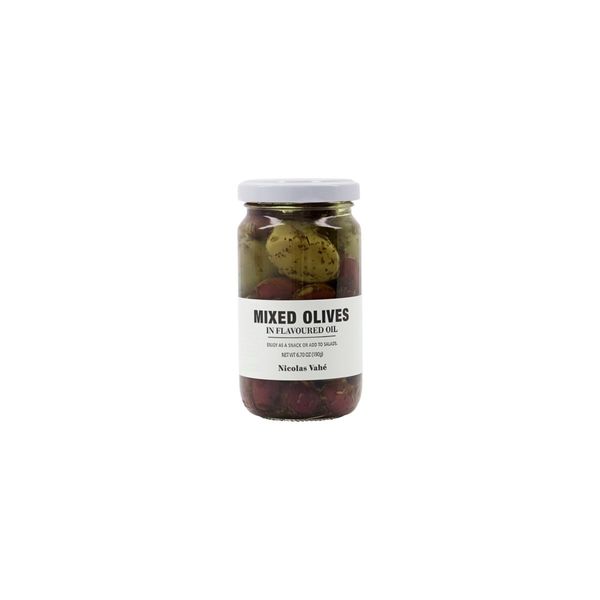 Nicolas Vahe Mixed Olives, in flavoured oil