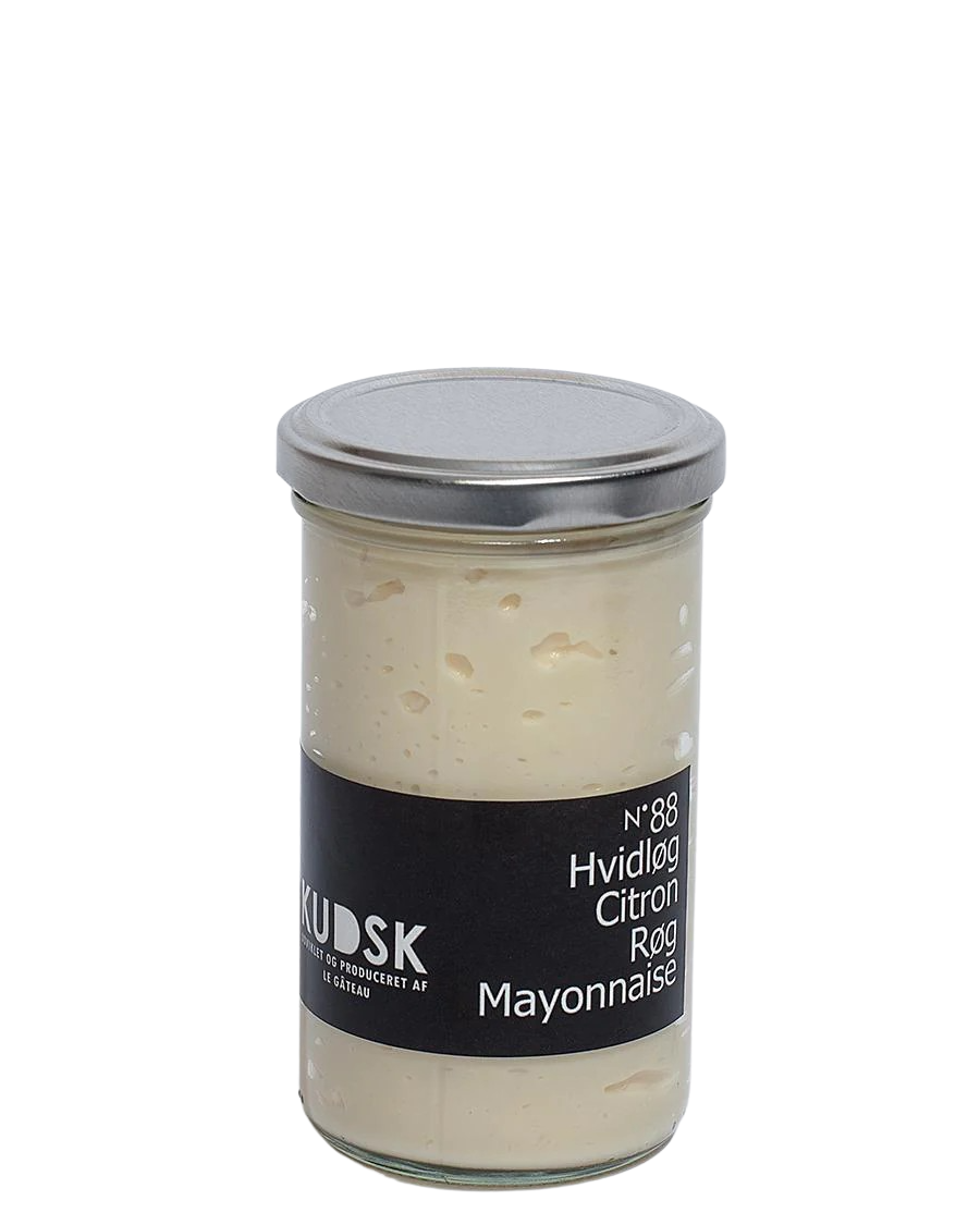 KUDSK Nr. 88 Mayonnaise med Hvidløg, Citron og Røg